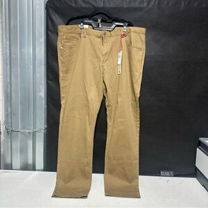 PJ Mark Twill Pants Stretchy Men’s W44 L32 Khaki New With Tags